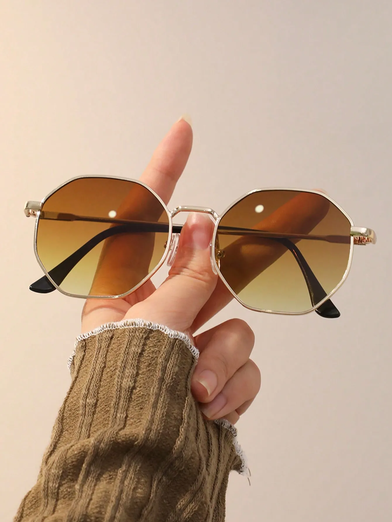 New Premium Look Women's Retro Square Face Fashion Glasses For Girls -