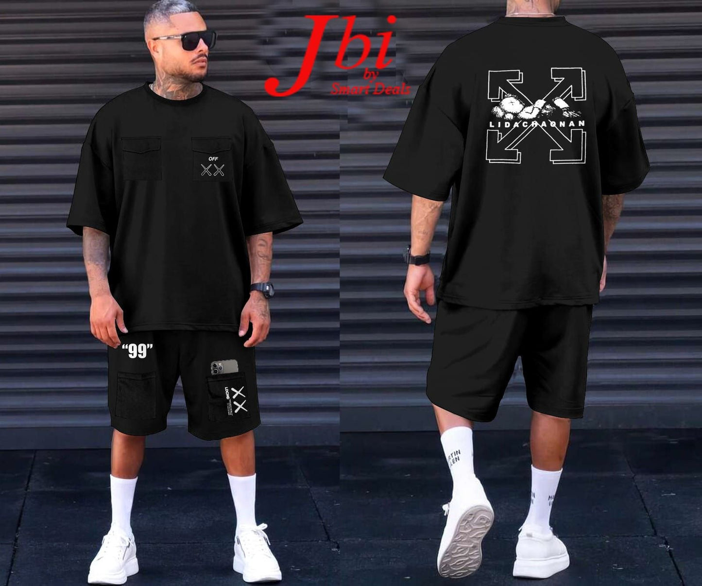 Men's 2 Piece Outfits Casual Tracksuit