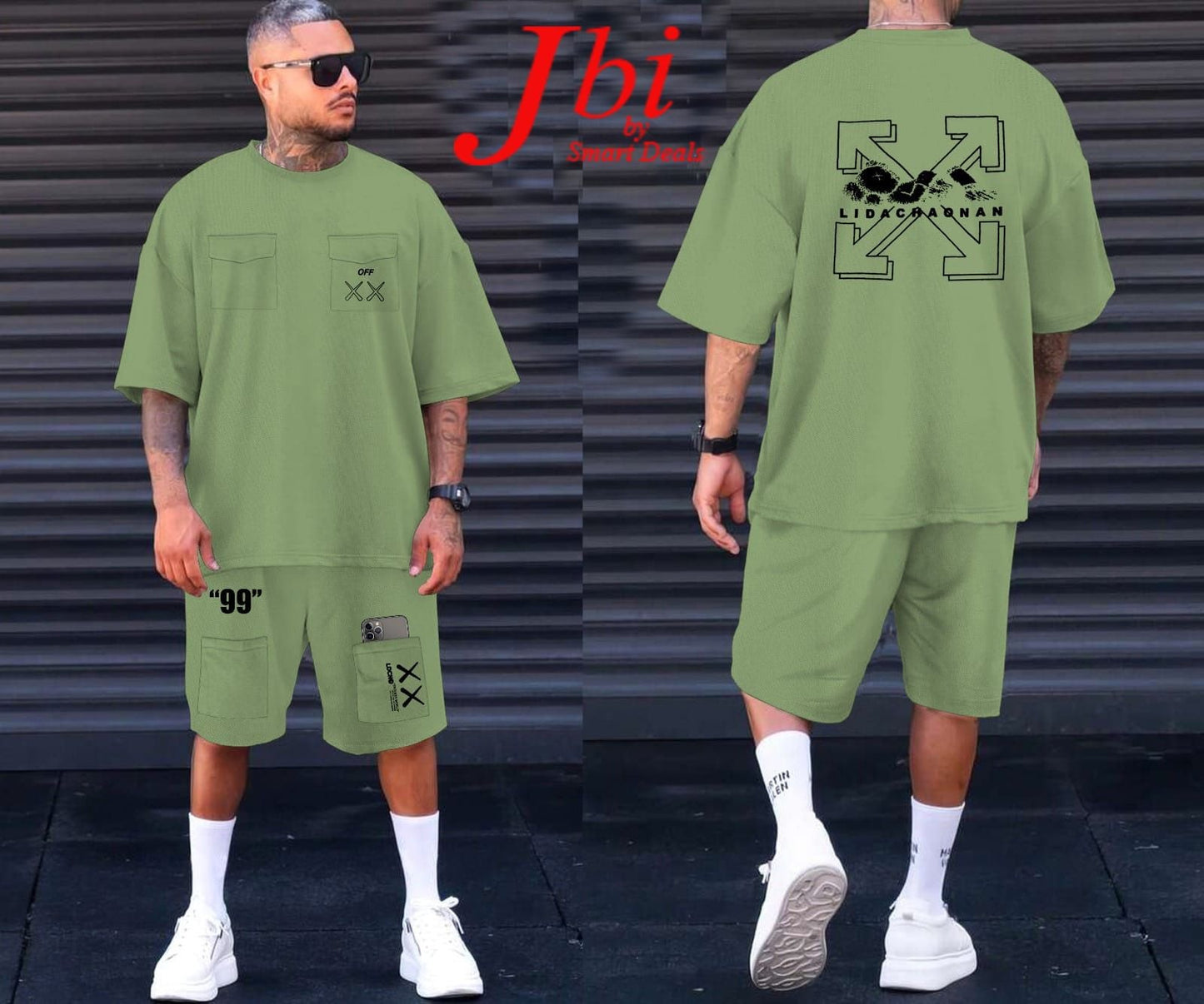 Men's 2 Piece Outfits Casual Tracksuit