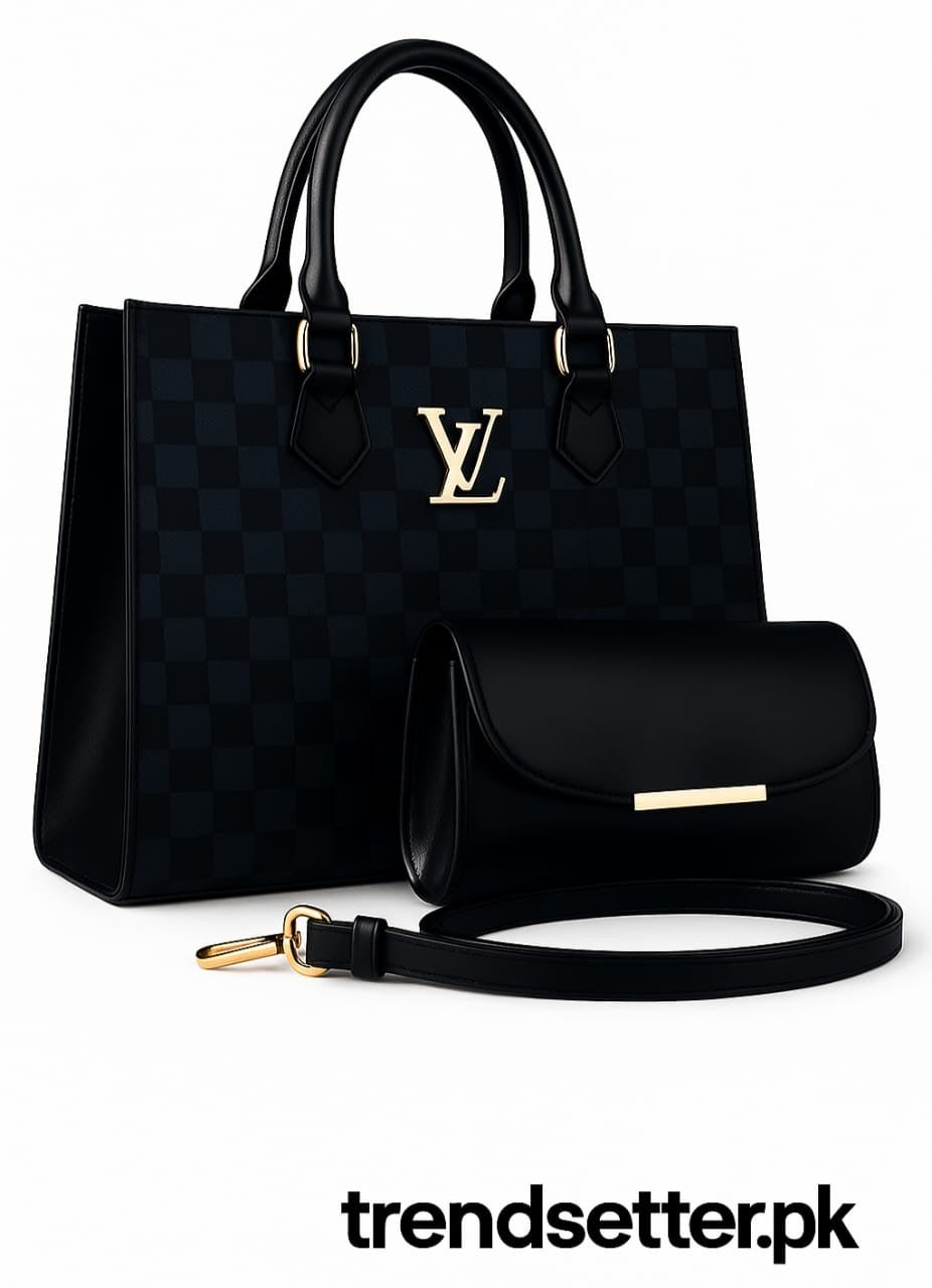 LV Branded Luxury Hand Bags for Girls – Stylish Shoulder Bag with Adjustable Strap