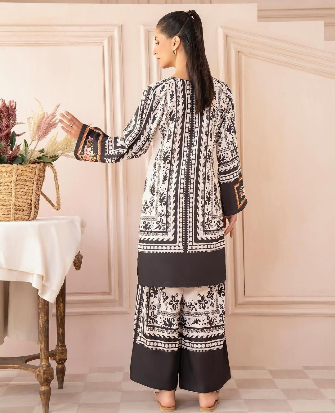 Stylish Collection Stitched New Arrival Trendy Printed 2pc Dress For Women