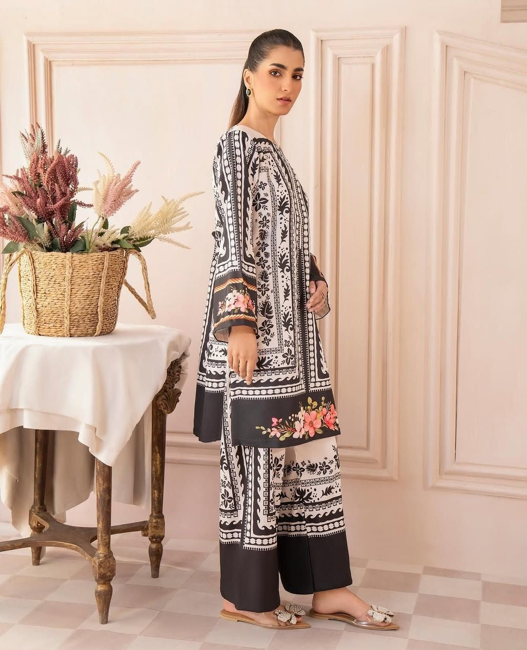 Stylish Collection Stitched New Arrival Trendy Printed 2pc Dress For Women